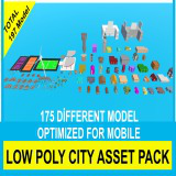 Icon of the asset:Low Poly City Asset Pack