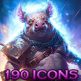 Icon of the asset:Galaxy Dust - Fantasy Animals 2 - FPS / RPG / Icon Pack