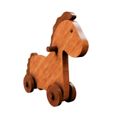 Icon of the asset:Vintage Wooden Toy Horse