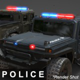 Icon of the asset:Armor Police Vehicle Transport With Siren