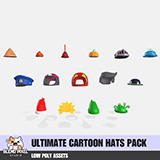 Icon of the asset:Ultimate Cartoon Hats Pack