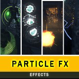Icon of the asset:EM Simple Particle FX - Low Poly 3D