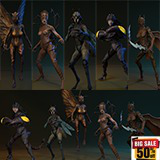 Icon of the asset:Flock of beetle girls