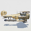Icon of the asset:Steampunk airplane, 4k PBR textures