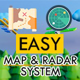 Icon of the asset:Easy Map, Radar and Navigation System for Both Mobile and PC Games