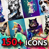 Icon of the asset:Paint Drip Icons - Animals 3 - Fantasy RPG