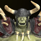 Icon of the asset:Orc with Axes