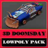 Icon of the asset:3D Doomsday Lowpoly Pack