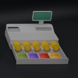 Icon of the asset:3D Money Pack & Customizable Cash Ragister