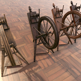 Icon of the asset:Antique Spinning Wheel