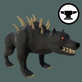 Icon of the asset:Fantasy Demon Wolf Creature