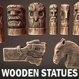 Icon of the asset:Wooden statues