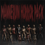 Icon of the asset:Mannequin Horror Pack