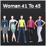 Icon of the asset:Woman 41 To 45