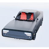Icon of the asset:Stylized Muscle Car