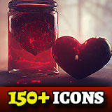 Icon of the asset:Epic Fantasy RPG Icons - Potions
