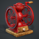 Icon of the asset:3d antique coffee grinder mill PBR 4k