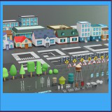 Icon of the asset:Pandazole - City Town Lowpoly Pack