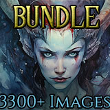 Icon of the asset:Watercolor Fantasy Action Stills Bundle - RPG FPS