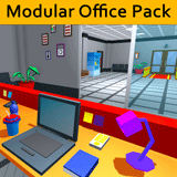 Icon of the asset:Low poly Modular Office Interior (Mobile friendly)