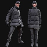 Icon of the asset:Man - Winter Outfit 4