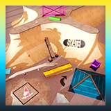 Icon of the asset:Stylized Skate Park Asset Pack by Gamertose