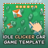 Icon of the asset:Idle Clicker Car Game Template