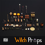 Icon of the asset:Medieval Witch's Props