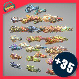 Icon of the asset:Cartoon Fantasy Cannons (+35)