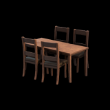 Icon of the asset:3D Game Asset - Table & Chair Sets