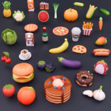 Icon of the asset:3D Food Pack | All Asset