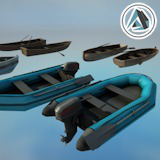Icon of the asset:Realistic General Small Boats Asset Package