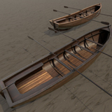 Icon of the asset:Wood Row Boat