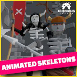 Icon of the asset:LOW POLY SKELETONS - Animated & Modular