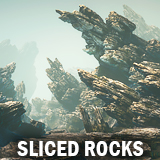 Icon of the asset:Sliced rocks