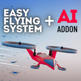 Icon of the asset:Easy Flying System (With AI Add-On)