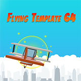 Icon of the asset:Flying Template 64 - Arcade Style 3D Game (Complete Project)
