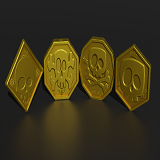 Icon of the asset:Stylized Golden Coins