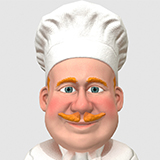 Icon of the asset:Chef caricature