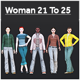 Icon of the asset:Woman 21 To 25