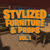 Icon of the asset:Stylized Furniture & Props Vol.1
