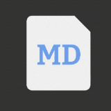 Icon of the asset:Markdown Support