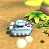 Icon of the asset:Top Down Tank 3D - Game Template