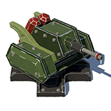 Icon of the asset:3D Defence Cannon Turret