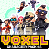 Icon of the asset:Voxel Character Pack #3
