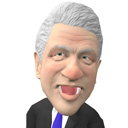 Icon of the asset:Bill Clinton caricature