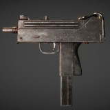Icon of the asset:Game Ready Mac-11 style Model Low-Poly 3d