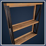 Icon of the asset:Shelf - Realistic 4K PBR Collection Vol.01
