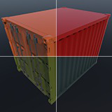 Icon of the asset:HQ Shipping Container (Modular)