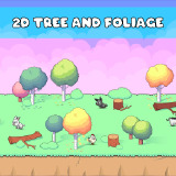 Icon of the asset:2D Cartoon Trees Pack
